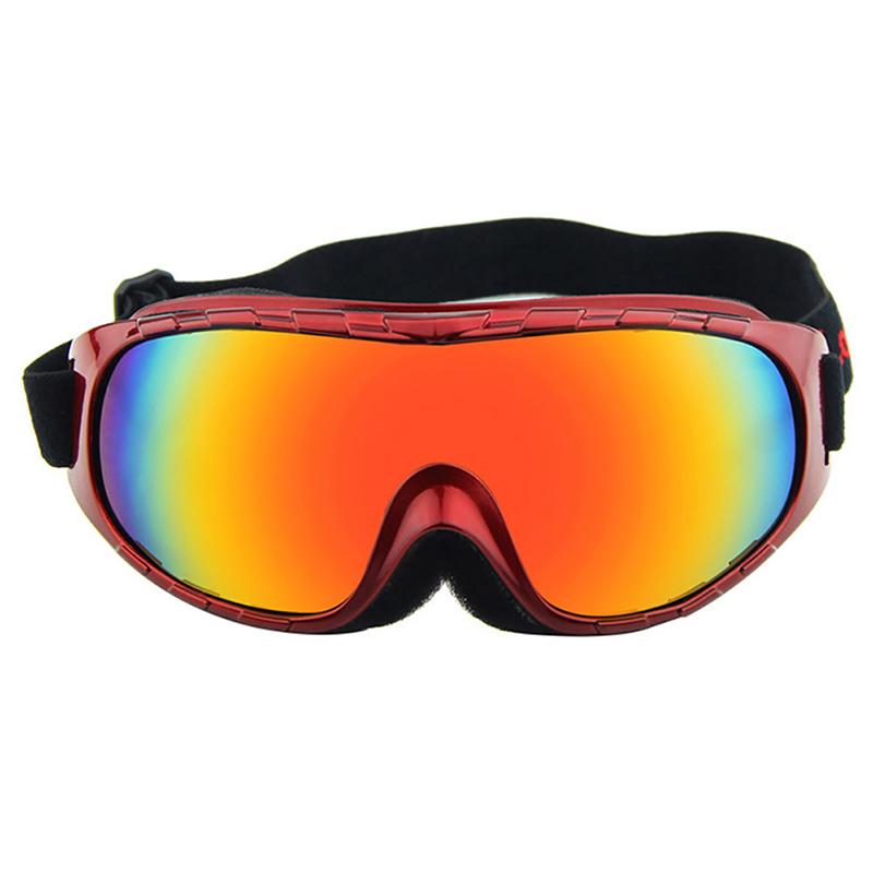 Ski Goggles, Double Layer Skate Glasses for Kids Boys Girls with UV Protection, Wind Resistance, Anti-Fogging & Anti-Glare Lenses