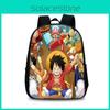 Anime One Piece Cartoon Design Boy Oxford Fabric Backpack For School Activities
