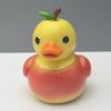 Fruit Duck Figurine Peach Pineapple Grape Strawberry Banana Resin Statue