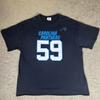 Винтажная футболка команды НФЛ Carolina Panthers Люк Кьюкли № 59 2XL Футбольная футболка