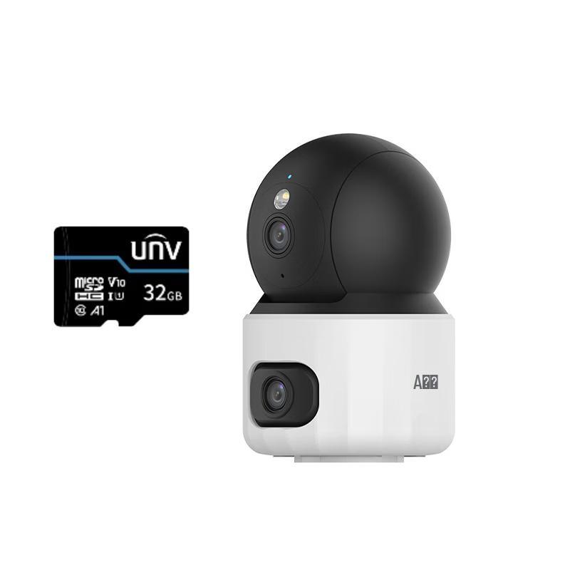 UNV 6MP Dual-Camera AI Smart Indoor Security Monitor CN plug (adapter included)