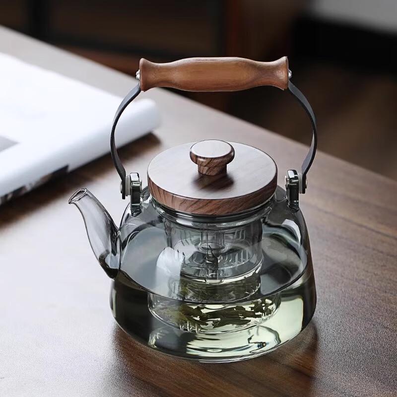 High Borosilicate Glass Multi-functional Teapot Kettle
