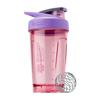 Бутылка-шейкер Strada Tritan Push Button, сирень и пурпур, 24 унции