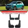 Для Volkswagen T-Cross C11 - Автостайлинг ABS Автомобильные Брызговики Защита от Грязи Брызговики Передние Задние Крыло Аксессуар