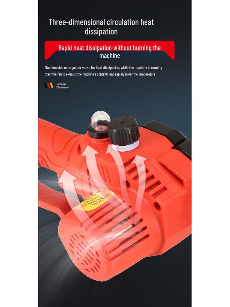 High-Power Lithium Electric Saw for Easy Pruning - Multi-Functional Tree Saw for Middle-Aged and Elderly Users