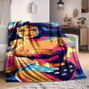 1 шт. Фланелевое одеяло Wonder Woman Мягкое, теплое и уютное для дивана, кровати, офиса и путешествий Универсальное всесезонное Подарок, Рождественский подарок