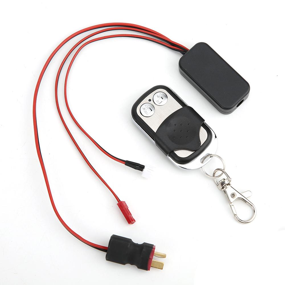 Winch Controller Remote Control Accessory Fit for SCX10 D90 D110 TF2 TRX4 KM2 1 10 RC CarT Plug