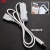 JCD 1pcs 5V Switch Power Supply Wire USB Male to 2 Core Connection Cable 501 Button ON OFF For LED Strip Lamp Bulb Light DIY