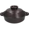 Nagatani-en Earthenware Pot, Induction Compatible, Healthy Steamer, Large, Serves 3-5, Approx. 31cm, Approx. 2700ml, Can Be Cooked Over an Open Fire,