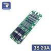 1S 2S 3S 4S 3A 10A 20A 30A Li-ion Литий-ионный Аккумулятор 18650 Зарядное Устройство Печатная плата 11.1V BMS Плата Защиты Для Дрель Мотора Lipo Ячейка Модуль