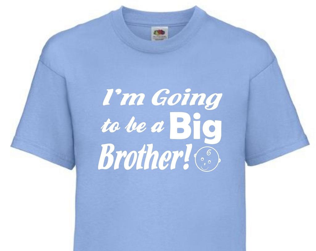 Big Brother Announcement Shirt – Kids New Sibling Tee