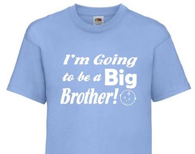 Big Brother Announcement Shirt – Kids New Sibling Tee