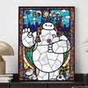 Disney Diamond Painting Big HeroStained Glass Window Style Healing Illustration Wall Decoration Full Diamond Cross stitch DIY Gift Home Decoration