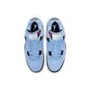 Air Jordan 4 Retro University Blue Men Sneakers Tech-Grey White Black CT8527-400