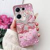 Clear For Redmi Note 14S 4G Case Cover Luxury Butterfly Love Fashion Flowers Cool Lion Cute Painted Soft Casing