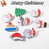 Christmas Grab Clip Cartoon Snowman Hairpin Cute Simple Advanced Sense Shark Clip Hair Accessories Holiday Commute