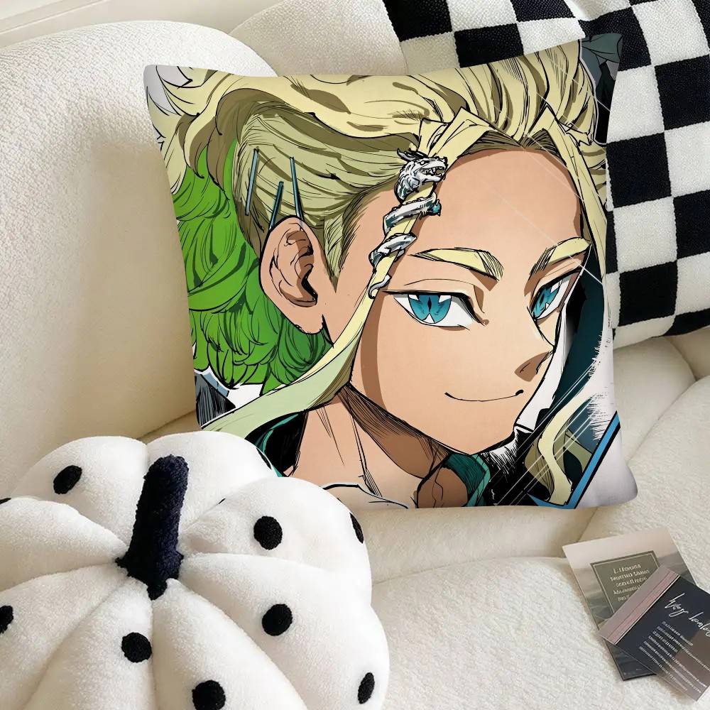Anime B-Beyblade Burst Pillow Case Fashion Square Pillowcase Bedroom Sofa Room Ins Decoration Leisure