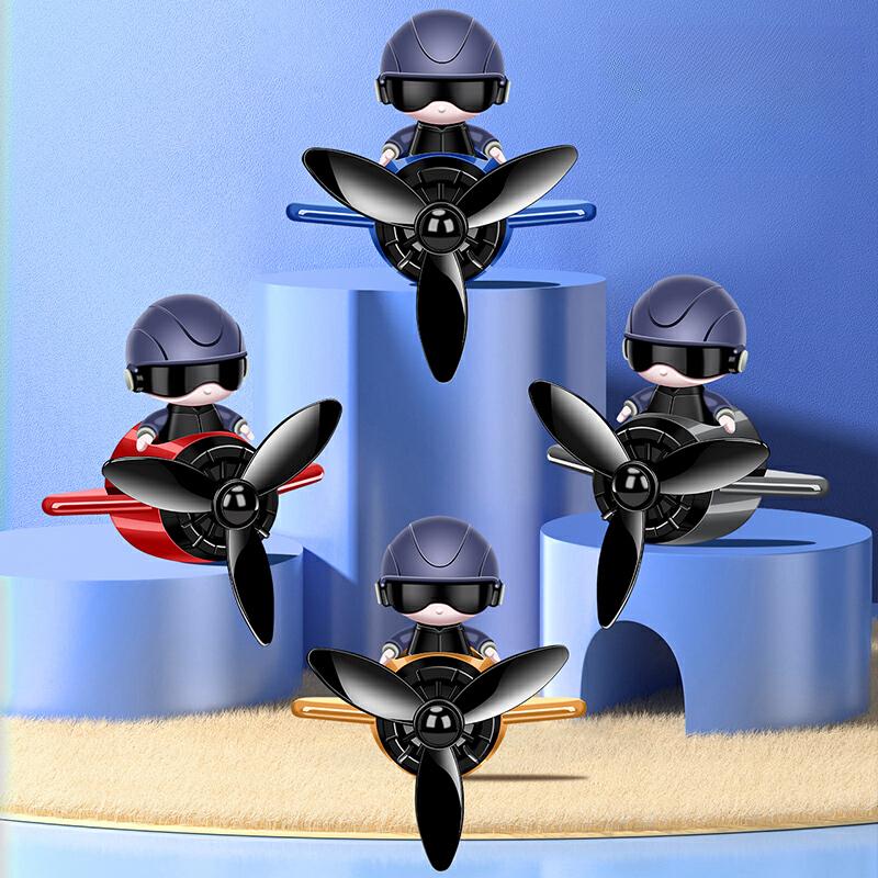 Автомобильный воздухозаборник, ароматерапия, духи, креативный ВВС, дизайн небольшого самолета, украшение интерьера автомобиля, освежитель воздуха для автомобиля