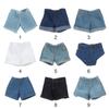 Kids Toys Casual Wears 11.5" Dolls Trousers Leather Pants Shorts Clothes Accessories Floral Jeans
