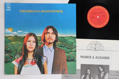 Виниловая пластинка PACHECO & ALEXANDER - Pacheco & Alexander 20AP1974 CBS SONY 1981 Япония Рок Б/у