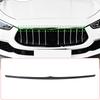 АБС-пластик Углеродное волокно Для Maserati Ghibli 2018-2026 Автомобильные Декоративные Накладки на Передний Капот Полоски на Решетку Радиатора Наклейка Автоаксессуары