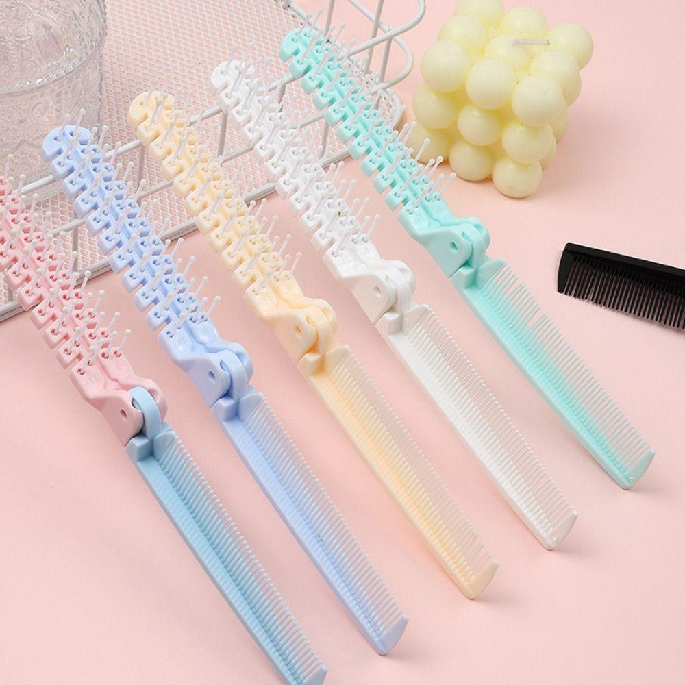 Щетка для волос, расческа для волос, расчески для бороды, портативные складные карманные расчески