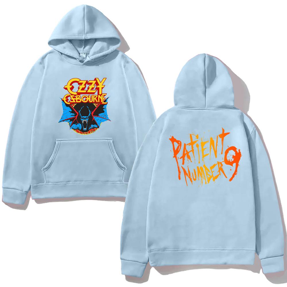 Худи Ozzy Osbourne 2025 Модные толстовки Харадзюку Эстетичное худи Классическая одежда унисекс Винтажные мягкие панк толстовки с капюшоном