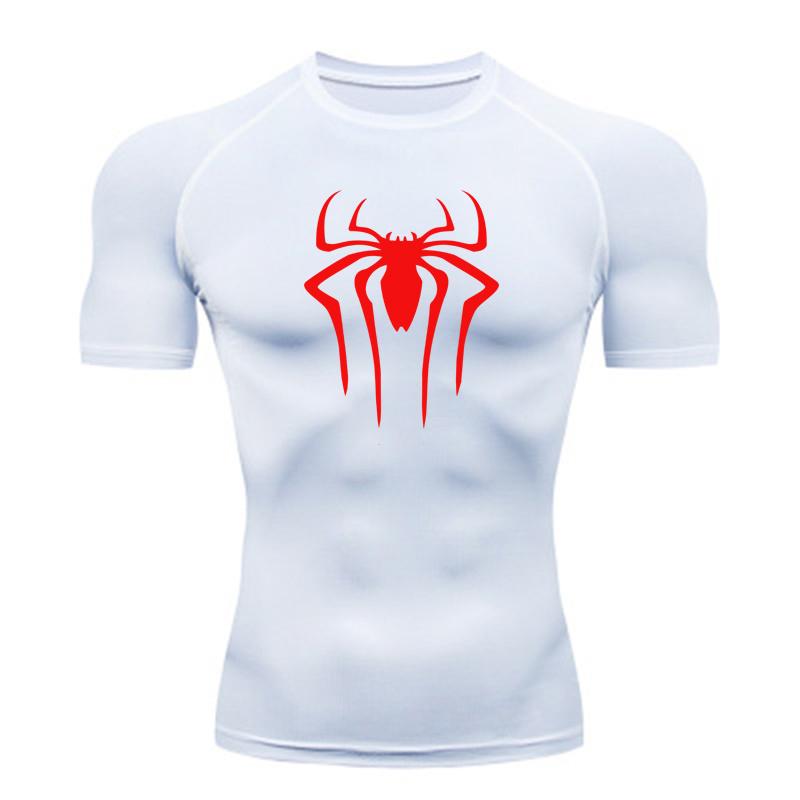 New Compression Shirt Men Fitness Gym Super Hero Sport Running T-Shirt Rashgard Tops Tee Quick Dry Short Sleeve T-Shirt for Men