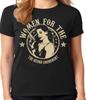Ladies T-shirt Womens 2nd Amendment Pro Gun Rights Woman Tee Shirt
