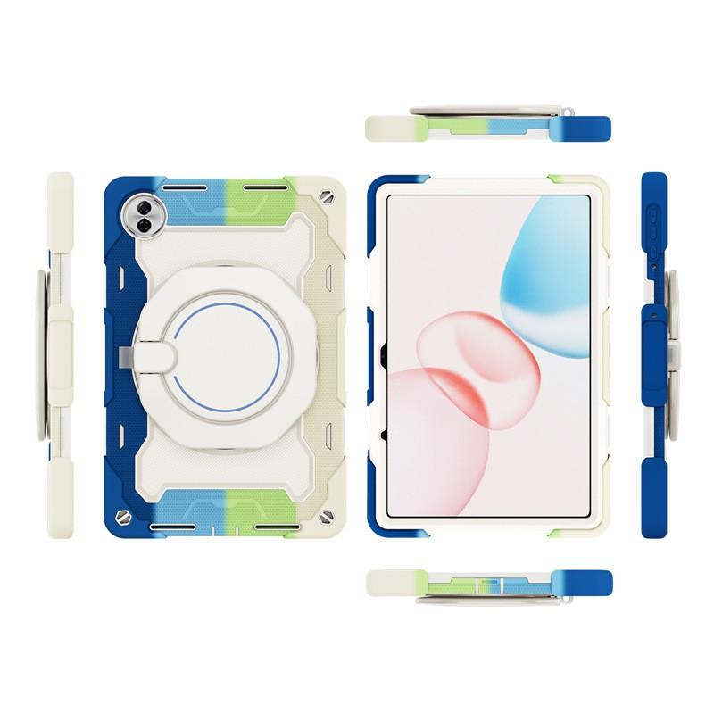 Чехол для планшета Honor Pad 10 12,1 дюйма с поворотной подставкой, противоударная крышка из силикона, с плечевым ремнем, портативный дизайн