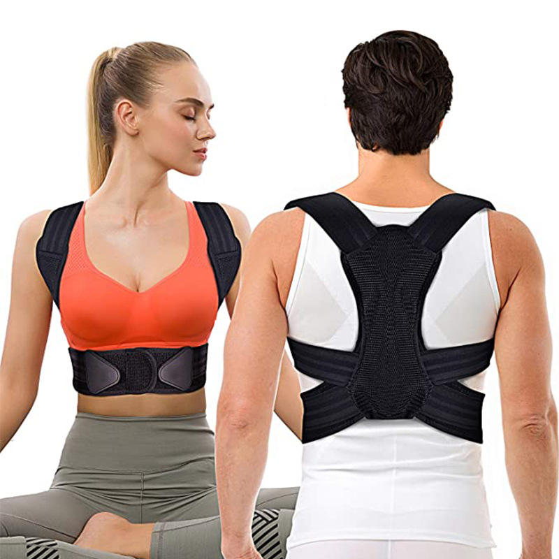 Breathable Lightweight Neoprene Full for Brace Posture Corrector for Closure Adjustable Support for Lower Back Pain