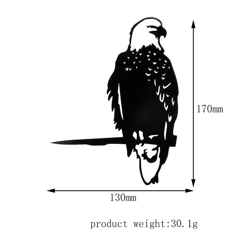 Gardening Ornaments Owl Bird Art Creative Simulation Animal Bird Ornament Garden Statues Yard Decor Gift Easter Decoration