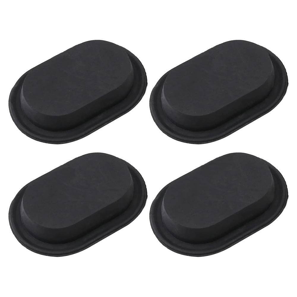 4 Pcs Floor Pan Drain Plugs Rubber Oval Plugs For Jeep Wrangler JK JL 2014-2023