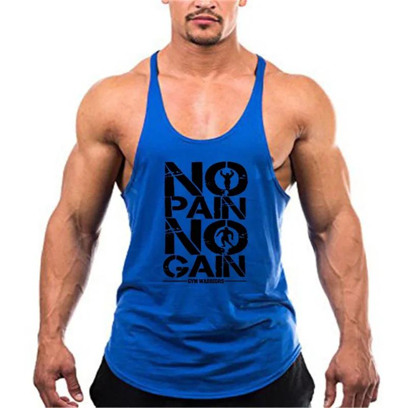 Muscleguys Мужские жилеты для бега, майки-стрингеры для бодибилдинга, спортивная одежда для зала, хлопковая майка без рукавов, летние спортивные майки, тренировочная майка