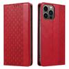 Samsung Galaxy S23+ Magnetic Strap Wallet Case with Stand & Lanyard - Red Cover