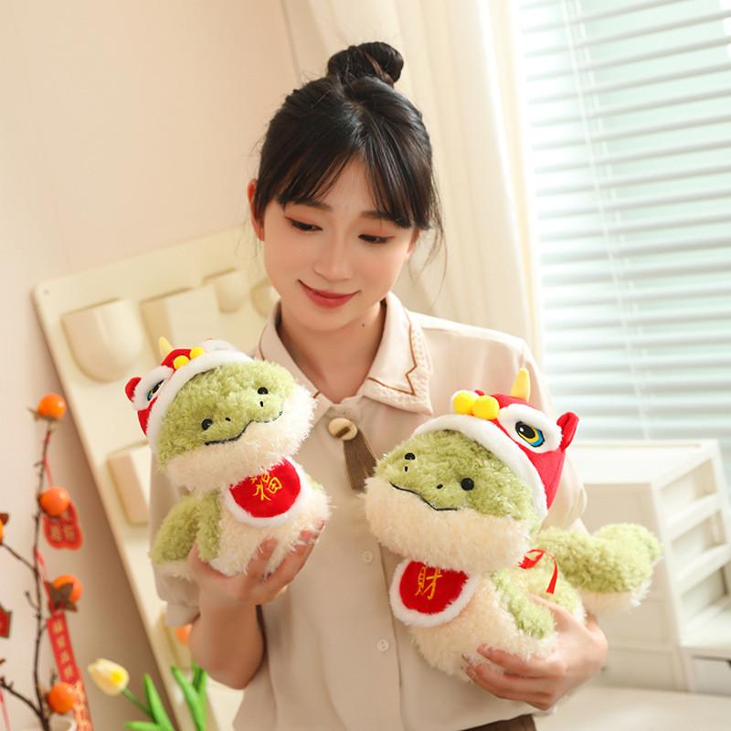 Adorable Snake Plush Toy 2025 Zodiac Year Lucky Gift Soft Cute Stuffed Animal