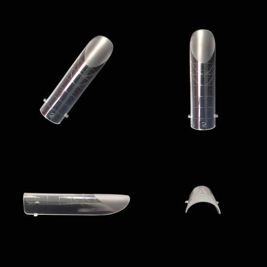 120 шт./кор. накладные кончики ногтей с линиями смешанного размера, съемные, легко подстригаемые, наращивание ногтей, прозрачные скульптурные типсы с полным покрытием, накладные ногти, УФ-гель-лак