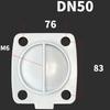 DN8/10/15/20/25/32/40/50/65/80 PTFE EPDM Санитарная Диафрагмальная Прокладка для Диафрагменного Клапана Домашнее Пивоварение