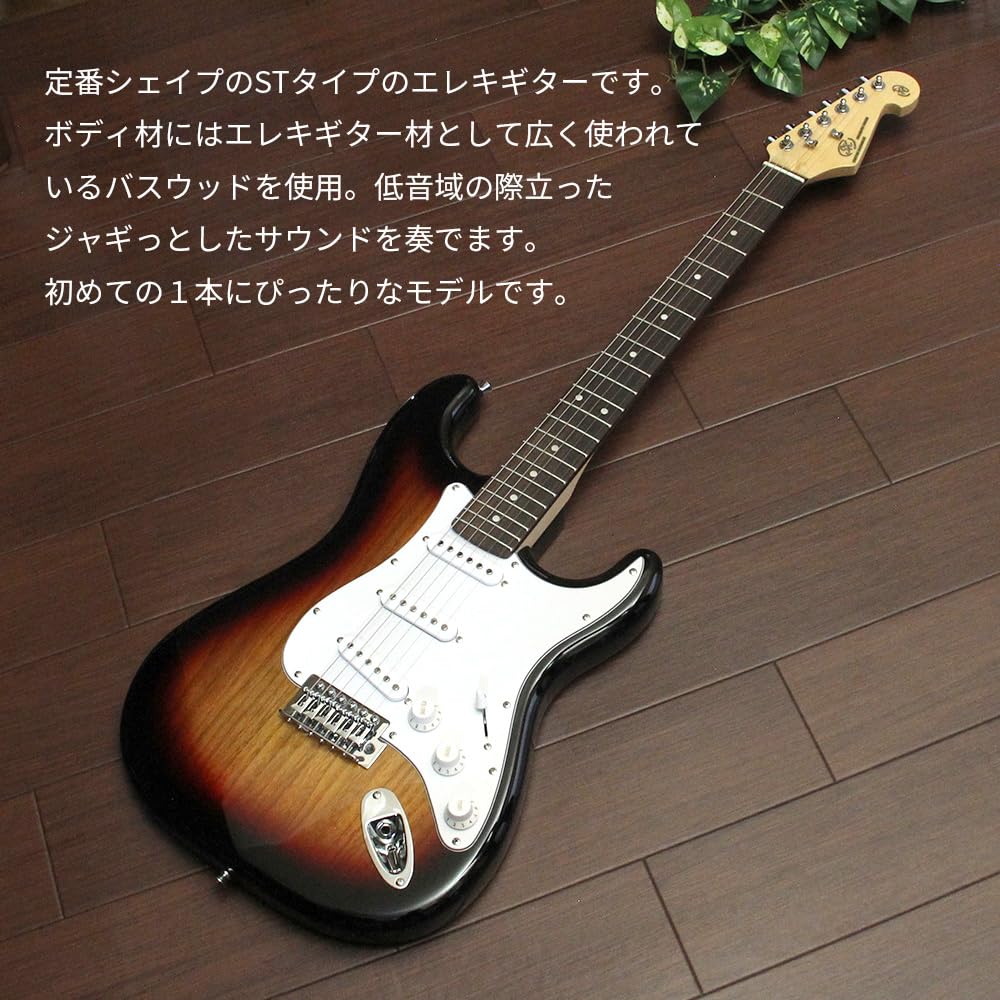 SX Электрогитара ST Типа ED1 3TS (SX)