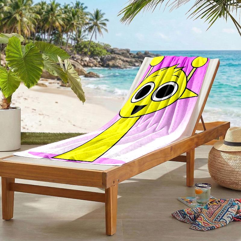Sprunki Fashion Beach Towel: Ideal for Summer Adventures Soft, absorbent and quick drying suitable for swimming and bathing