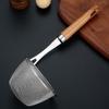 Stainless Steel  Pot Colander Noodle Deep Drainer Frying Basket Sink Strainer With Wood Handle For French Cooking Spoon