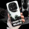 Мягкий чехол для телефона X-Files Я хочу верить для Xiaomi Redmi Note 13 14 15 Pro Plus 12S 12 11S 11 11T 10S 10 Ударопрочный чехол