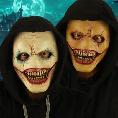 Хэллоуин Маска Клоуна Универсальный Размер Ролевая Игра Косплей Маска Головной Убор Ужасы Тематические Вечериночные Реквизиты