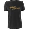 Queens Of The Stone Age Unisex Adult Metallic Cotton Logo T-Shirt