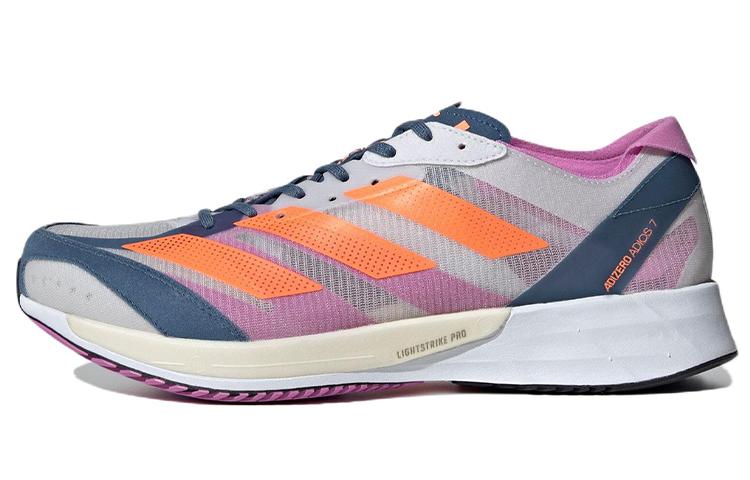 adidas Adizero Adios 7 'Dash Grey Solar Orange' GX6647