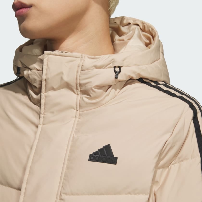 adidas Sportlife UNITEFIT Пуховик Унисекс Magic Light Umber JW6735