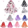 Fashion Women Peach Printing Long Soft Wrap Scarf Ladies Shawl Scarves