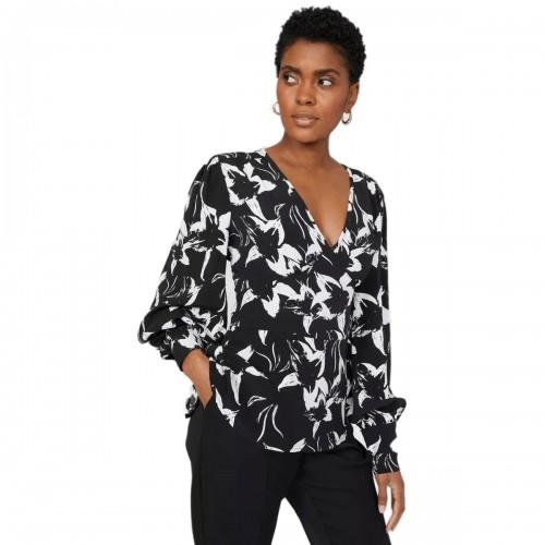 Principles Женский/Женский лиф Цветочный топ с v-образным вырезом