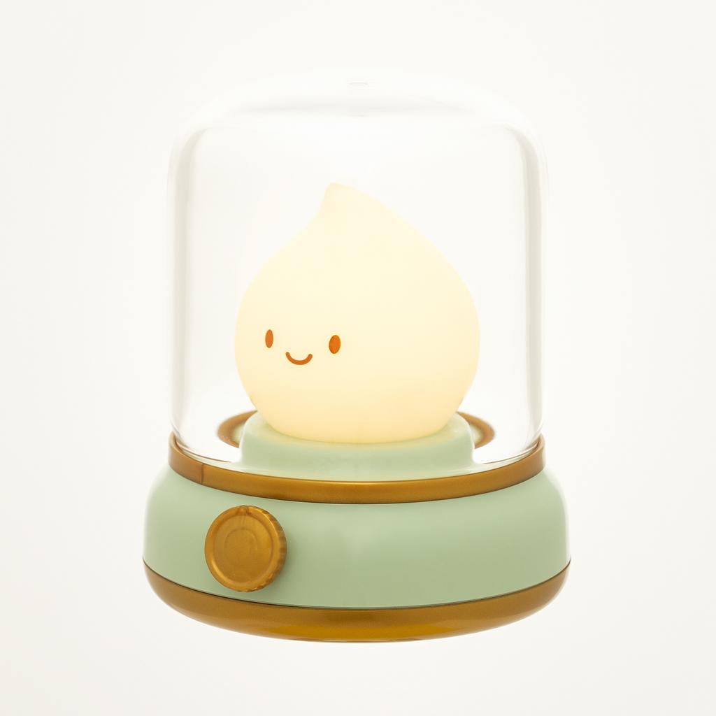Мини-настольный светодиодный милый ночник, креативный USB перезаряжаемый портативный мультяшный настольный светильник для кафе-бара, домашний декор, отель, спальня