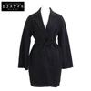 [Excellent condition/Domestic genuine/Made In 2014] 24110110816 100% Cashmere with Belt Coat 38 blackUsed